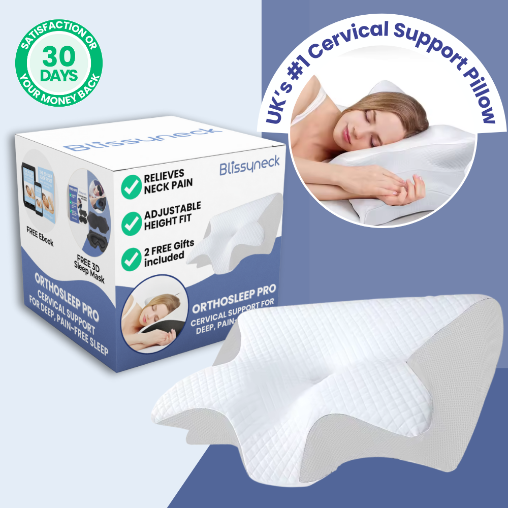 OrthoSleep PRO Neck Support Sleep Pillow