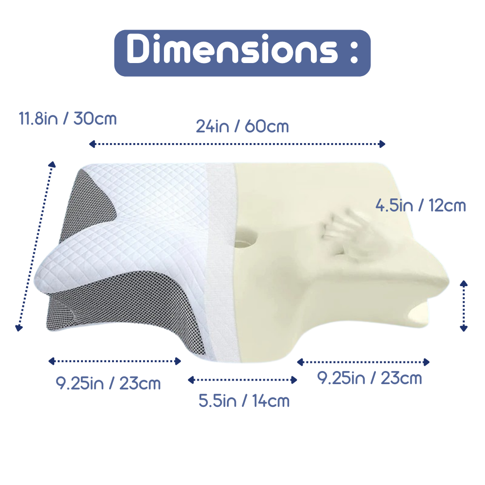 OrthoSleep PRO Neck Support Sleep Pillow