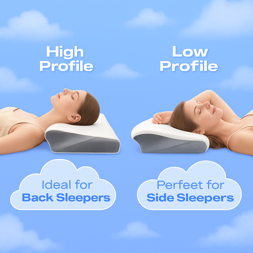 OrthoSleep PRO Neck Support Sleep Pillow