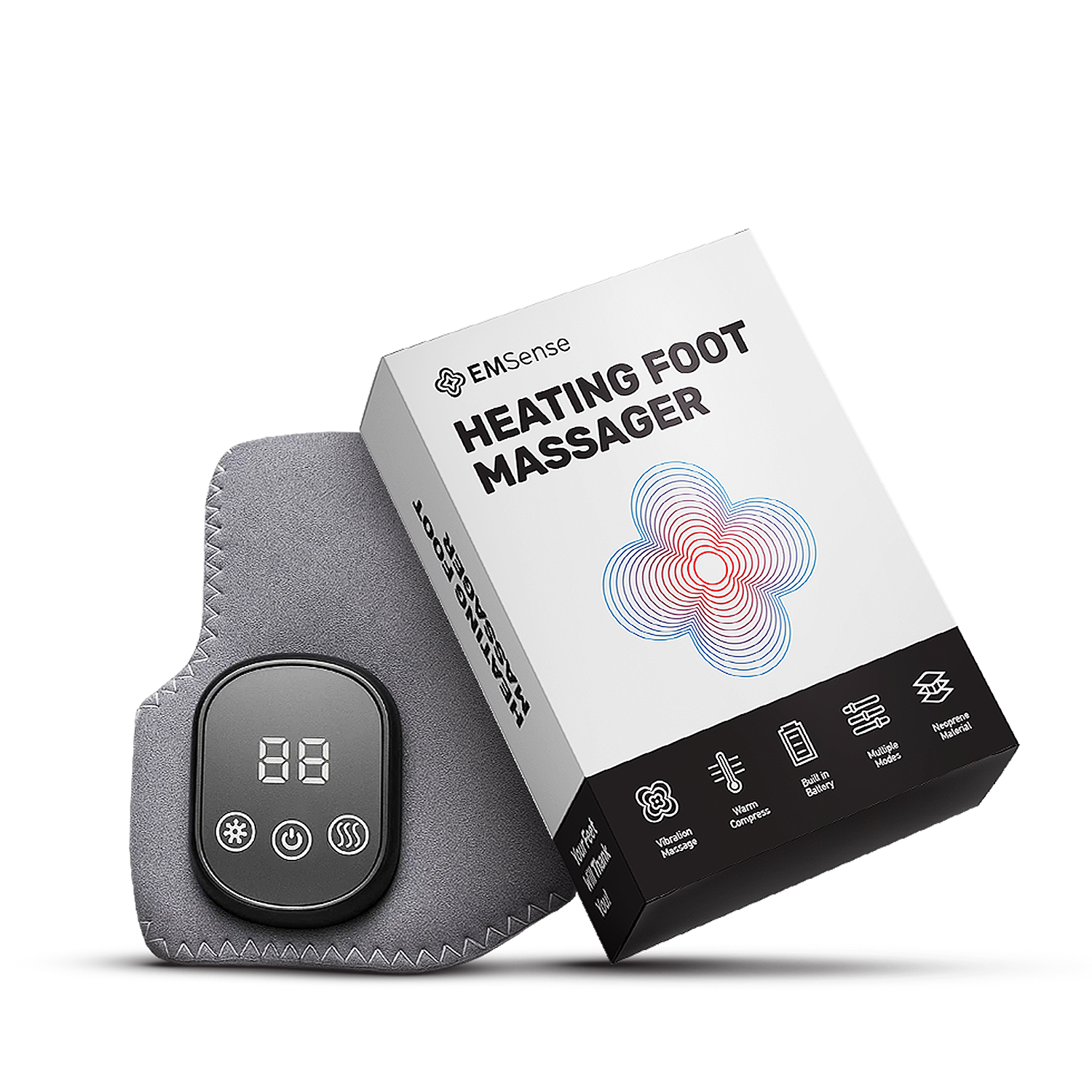 EMSense Foot Massager For Neuropathy Pain Relief