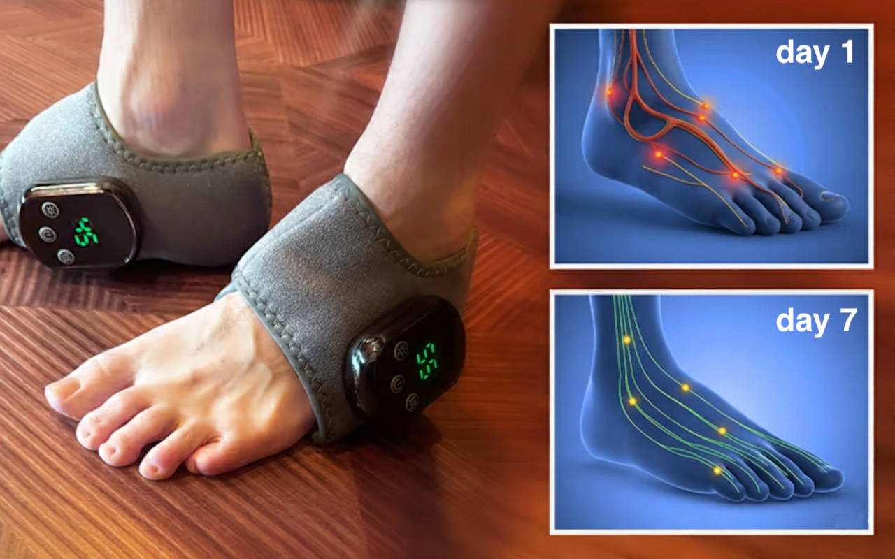 EMSense Foot Massager For Neuropathy Pain Relief